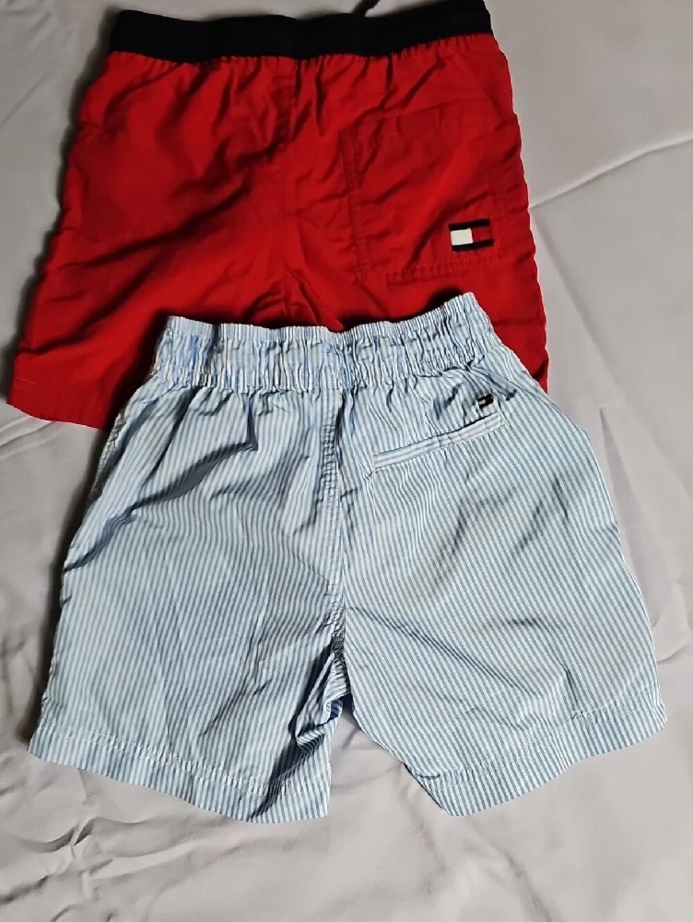 Tommy Hilfiger Red, Navy & White Boy Hybrid Shorts